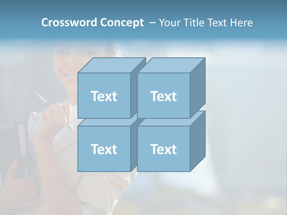 Worker Executive Light PowerPoint Template