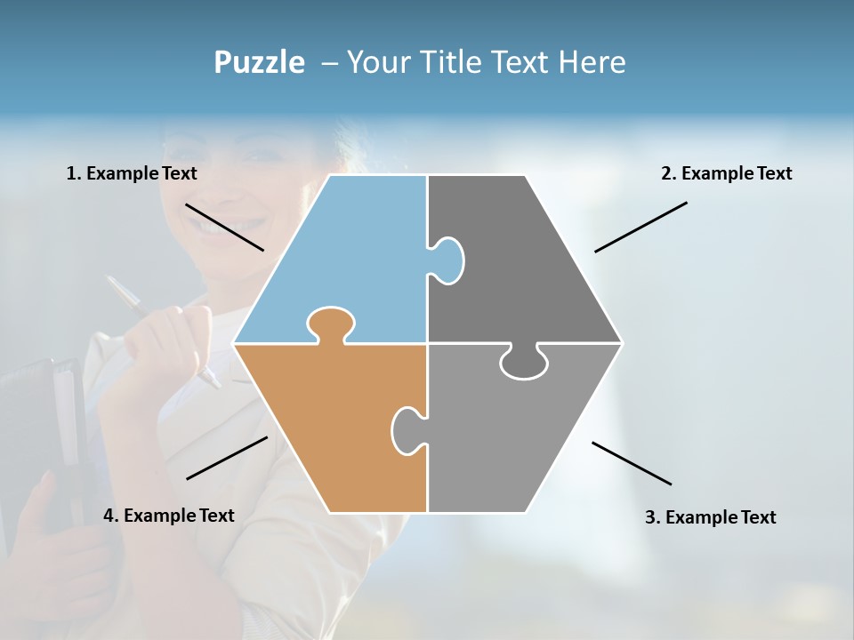 Worker Executive Light PowerPoint Template