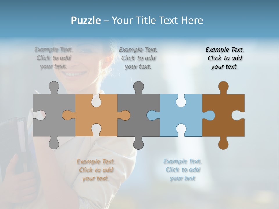 Worker Executive Light PowerPoint Template