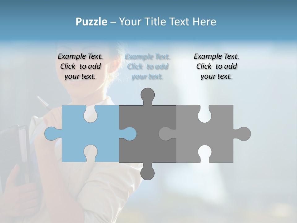 Worker Executive Light PowerPoint Template