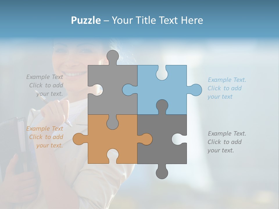 Worker Executive Light PowerPoint Template