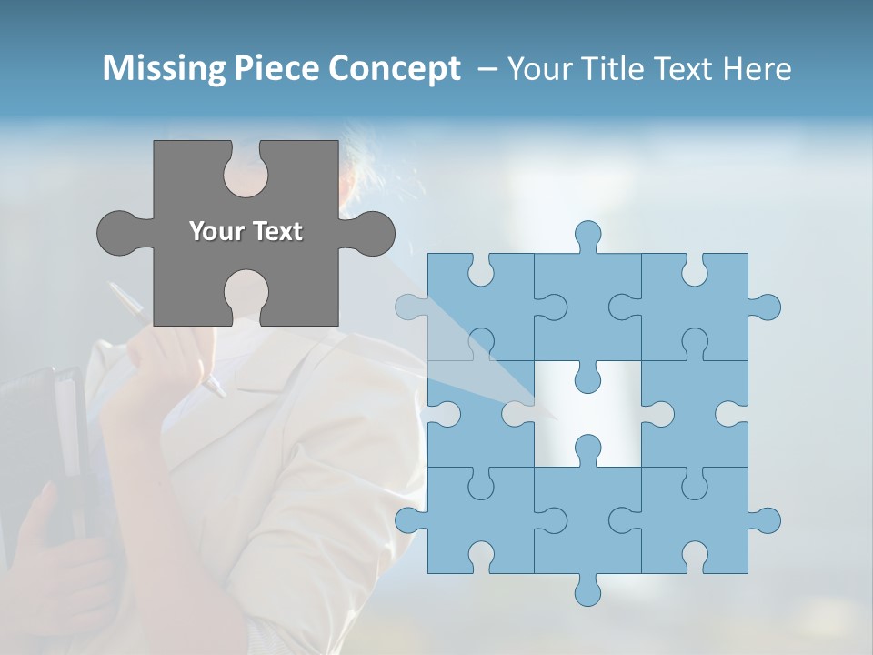 Worker Executive Light PowerPoint Template