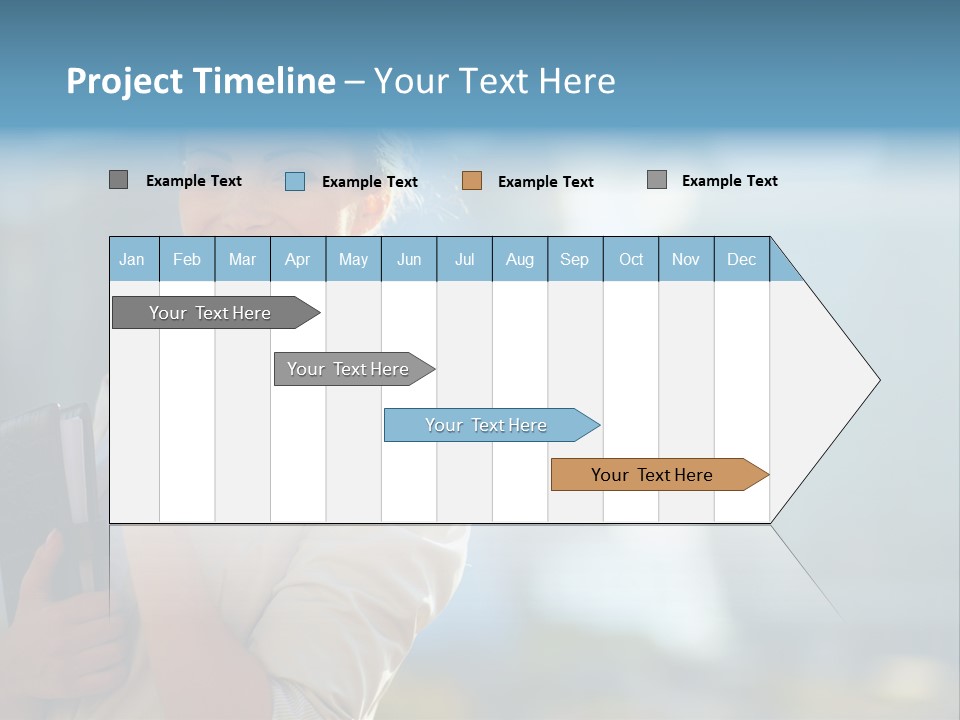 Worker Executive Light PowerPoint Template