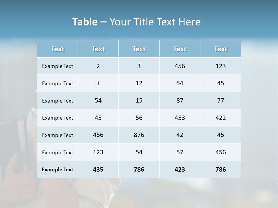 Worker Executive Light PowerPoint Template