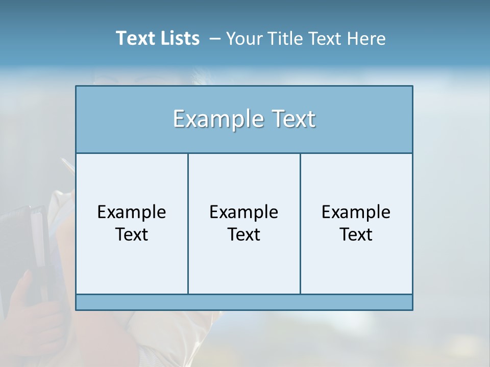Worker Executive Light PowerPoint Template