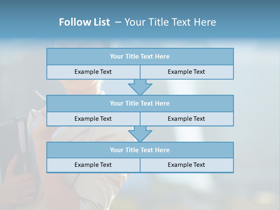 Worker Executive Light PowerPoint Template