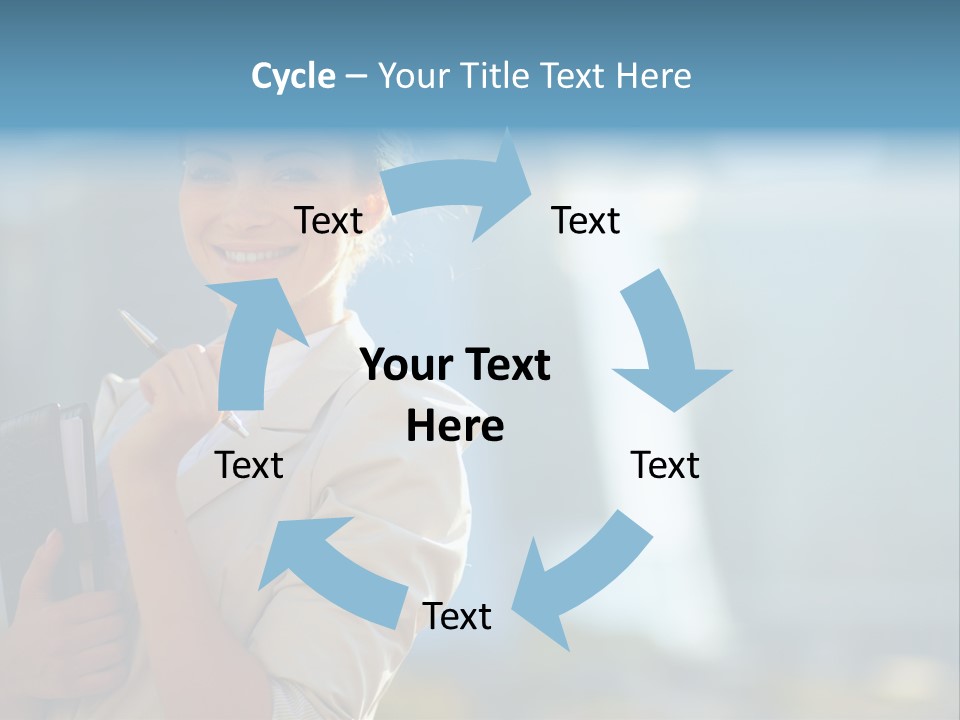 Worker Executive Light PowerPoint Template