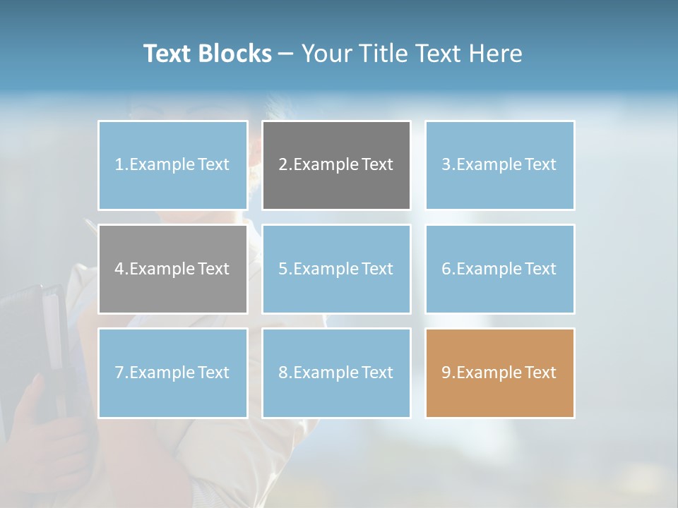 Worker Executive Light PowerPoint Template