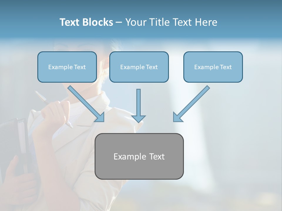 Worker Executive Light PowerPoint Template