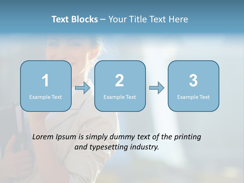 Worker Executive Light PowerPoint Template