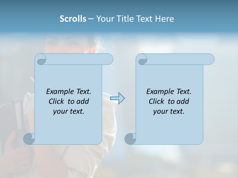 Worker Executive Light PowerPoint Template