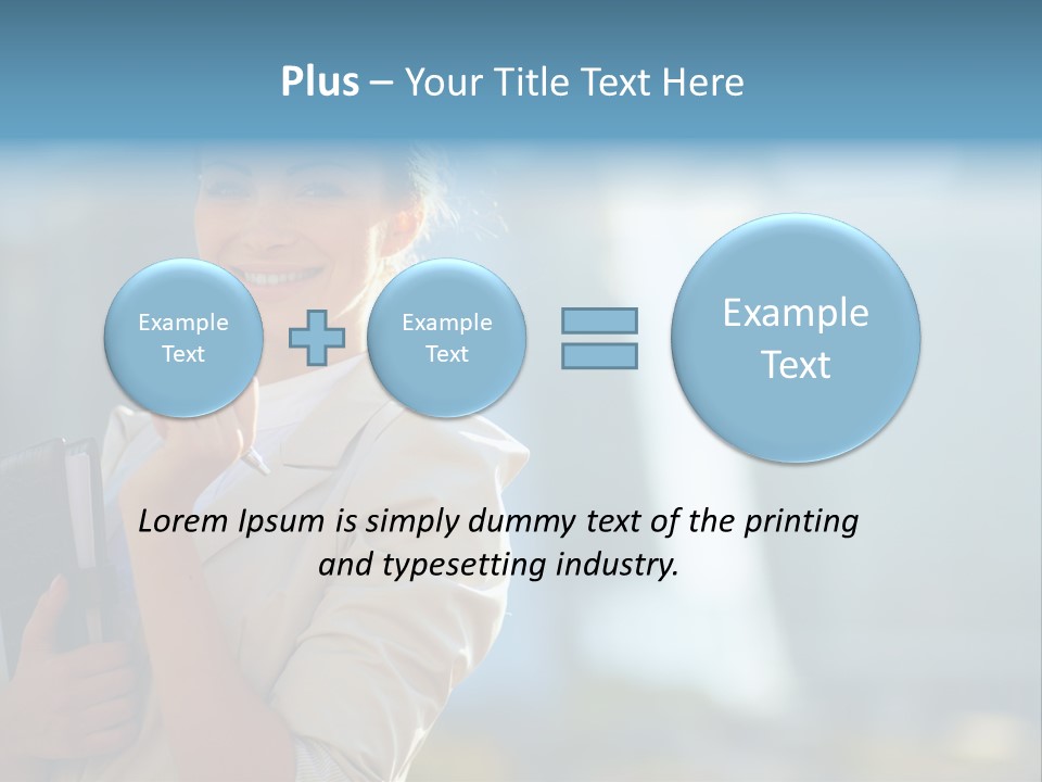 Worker Executive Light PowerPoint Template