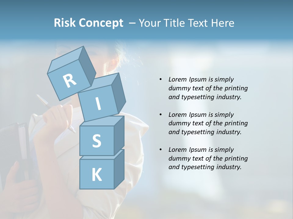 Worker Executive Light PowerPoint Template