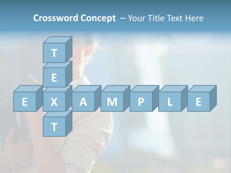 Worker Executive Light PowerPoint Template