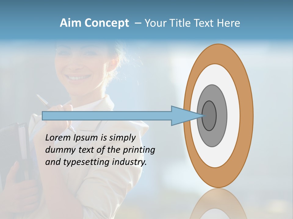 Worker Executive Light PowerPoint Template