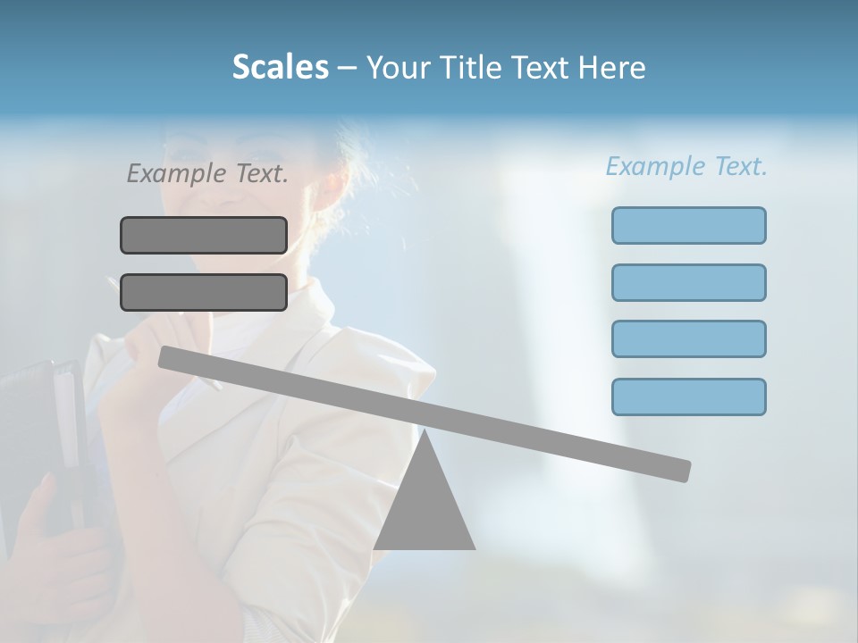 Worker Executive Light PowerPoint Template