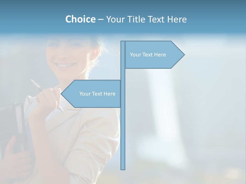 Worker Executive Light PowerPoint Template