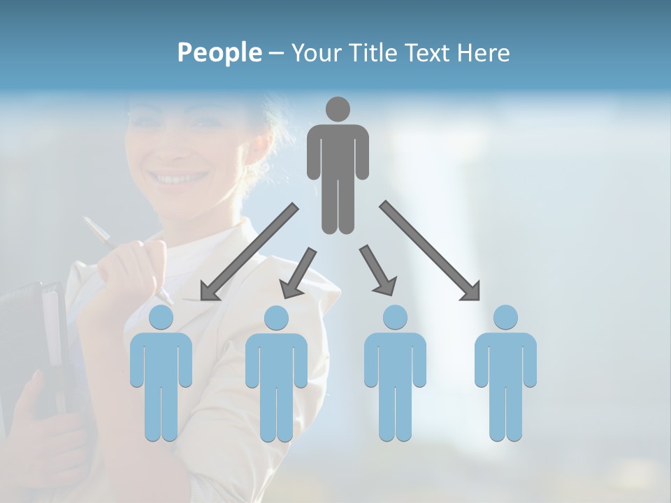 Worker Executive Light PowerPoint Template