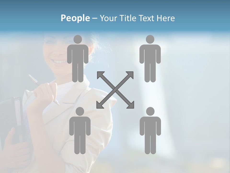 Worker Executive Light PowerPoint Template