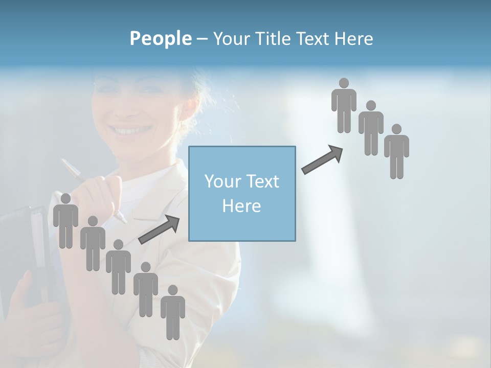 Worker Executive Light PowerPoint Template
