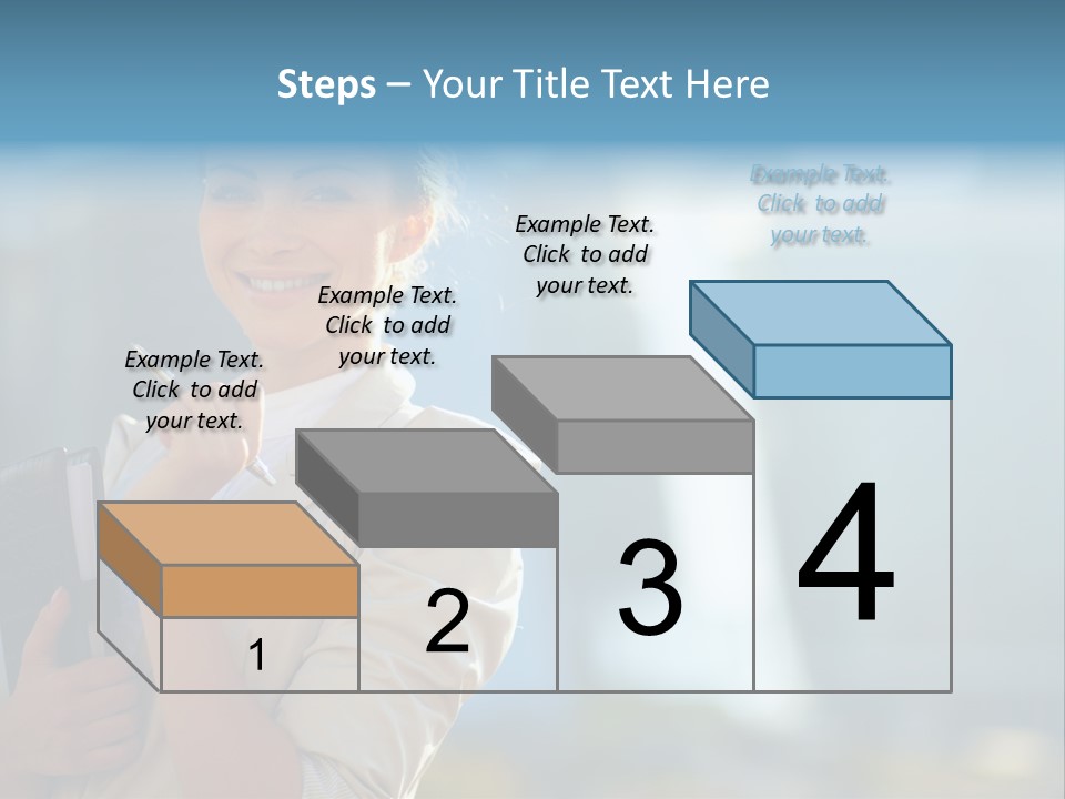 Worker Executive Light PowerPoint Template