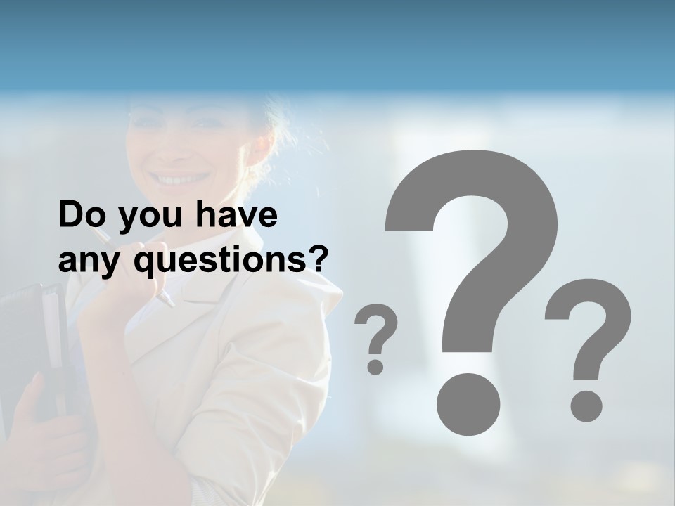 Worker Executive Light PowerPoint Template