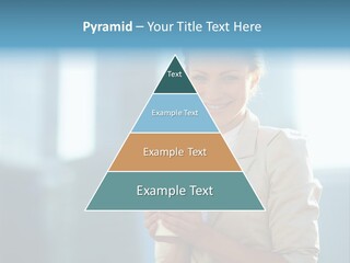 Caucasian Office Young PowerPoint Template