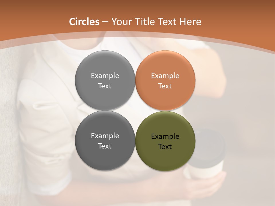 Success Female Cell PowerPoint Template