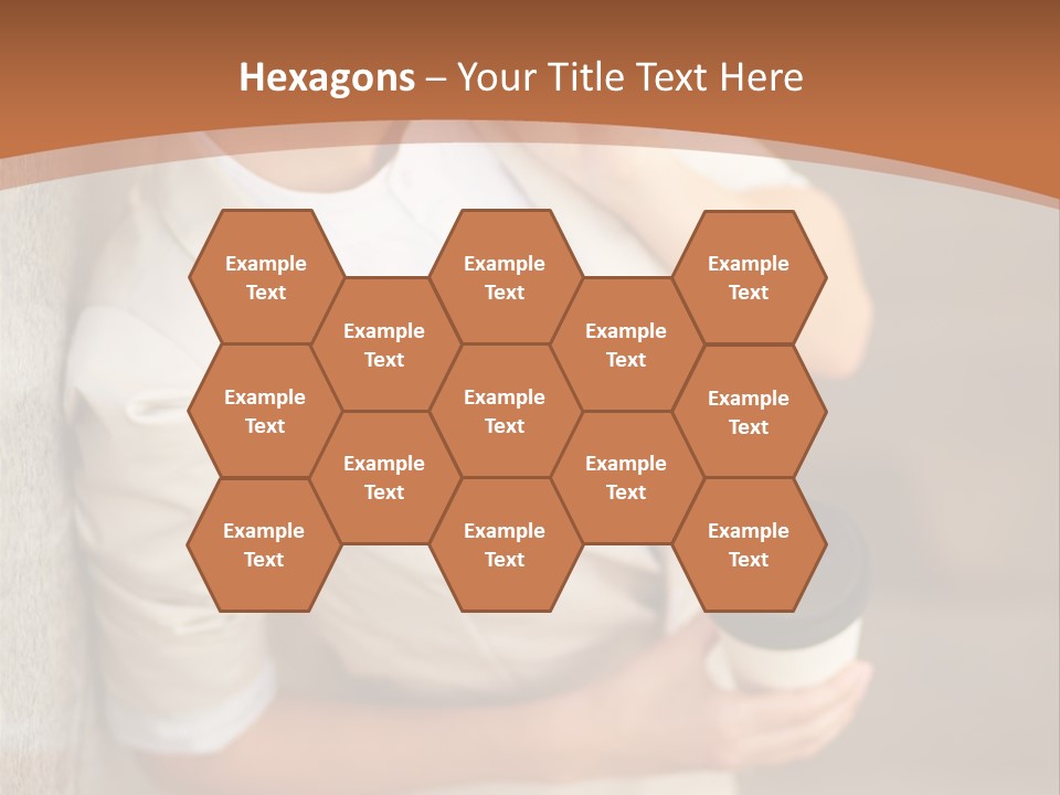 Success Female Cell PowerPoint Template