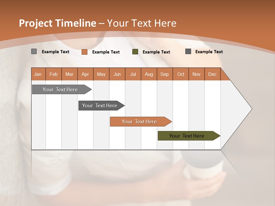 Success Female Cell PowerPoint Template