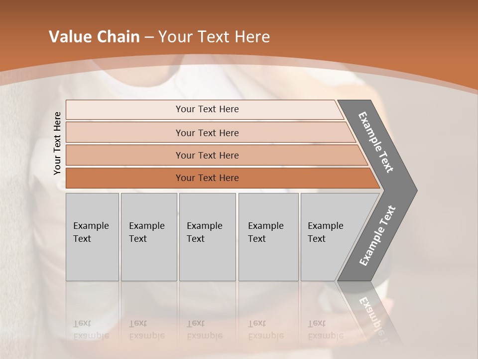 Success Female Cell PowerPoint Template