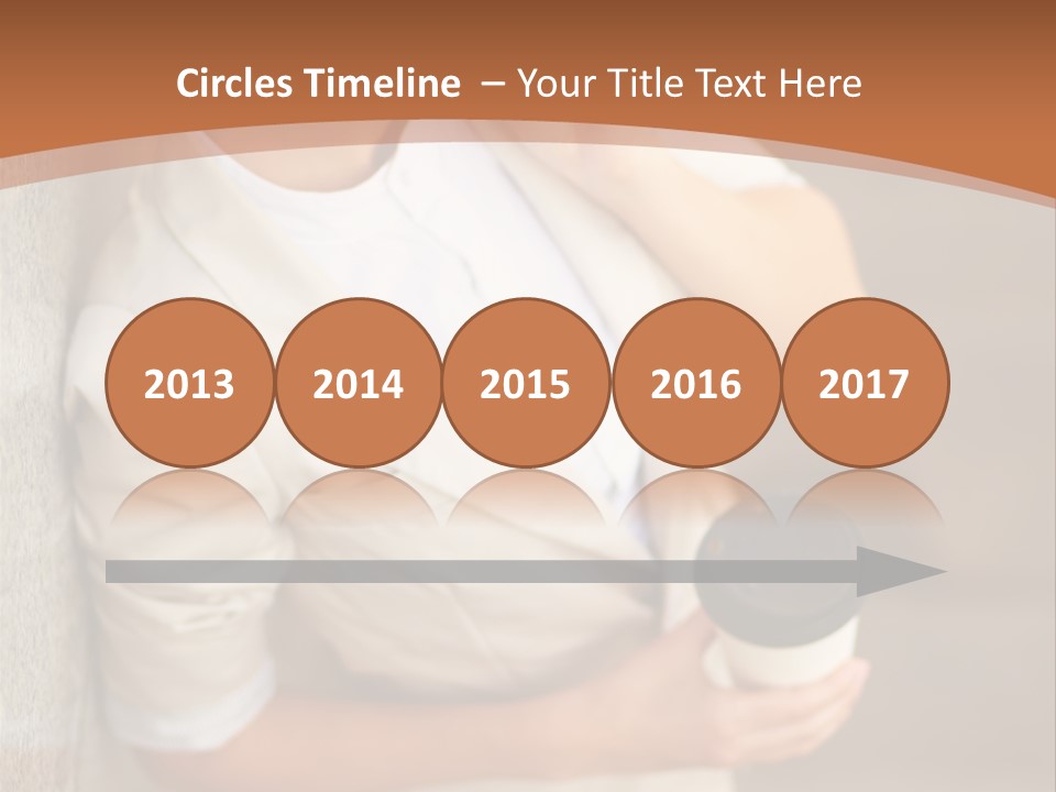 Success Female Cell PowerPoint Template