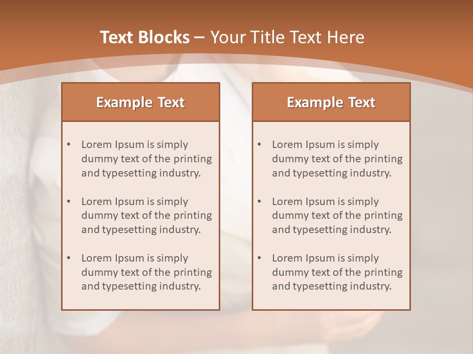 Success Female Cell PowerPoint Template