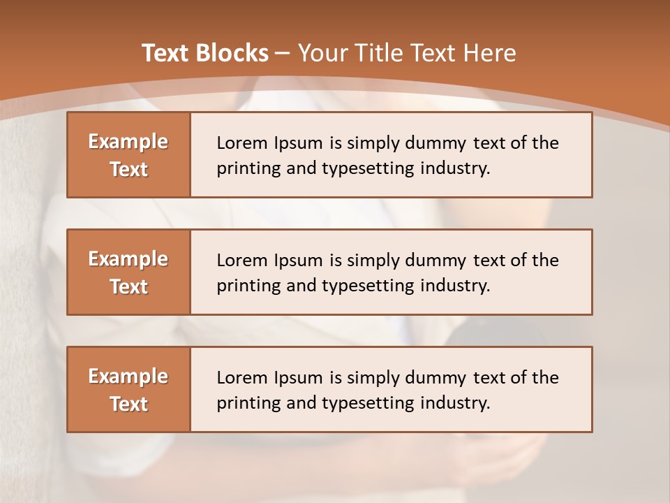 Success Female Cell PowerPoint Template