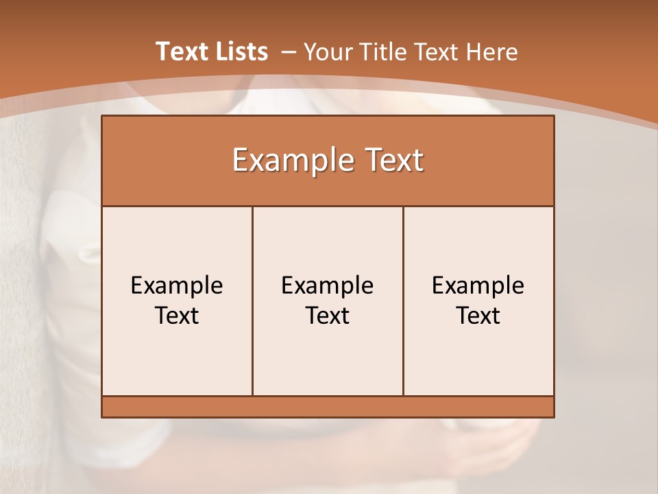 Success Female Cell PowerPoint Template