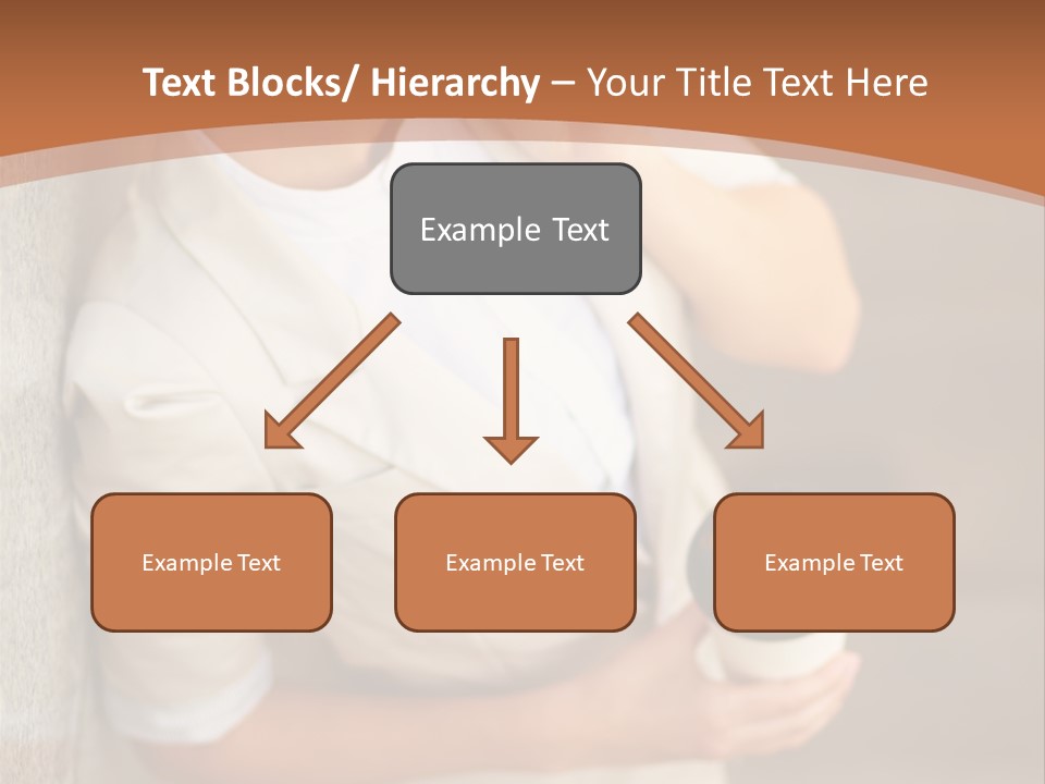 Success Female Cell PowerPoint Template