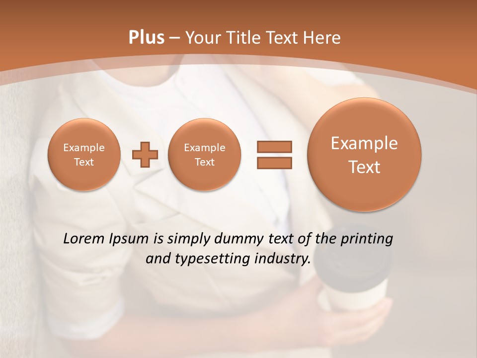 Success Female Cell PowerPoint Template