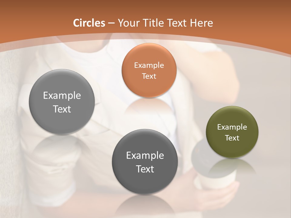 Success Female Cell PowerPoint Template