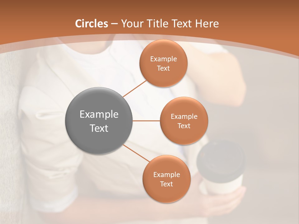 Success Female Cell PowerPoint Template