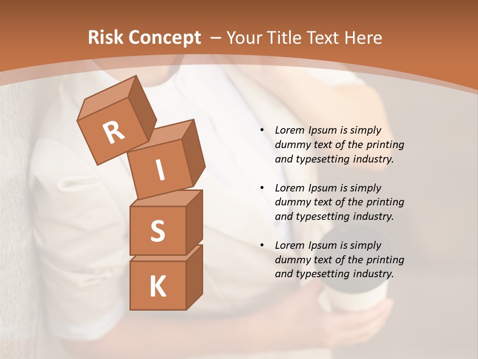 Success Female Cell PowerPoint Template