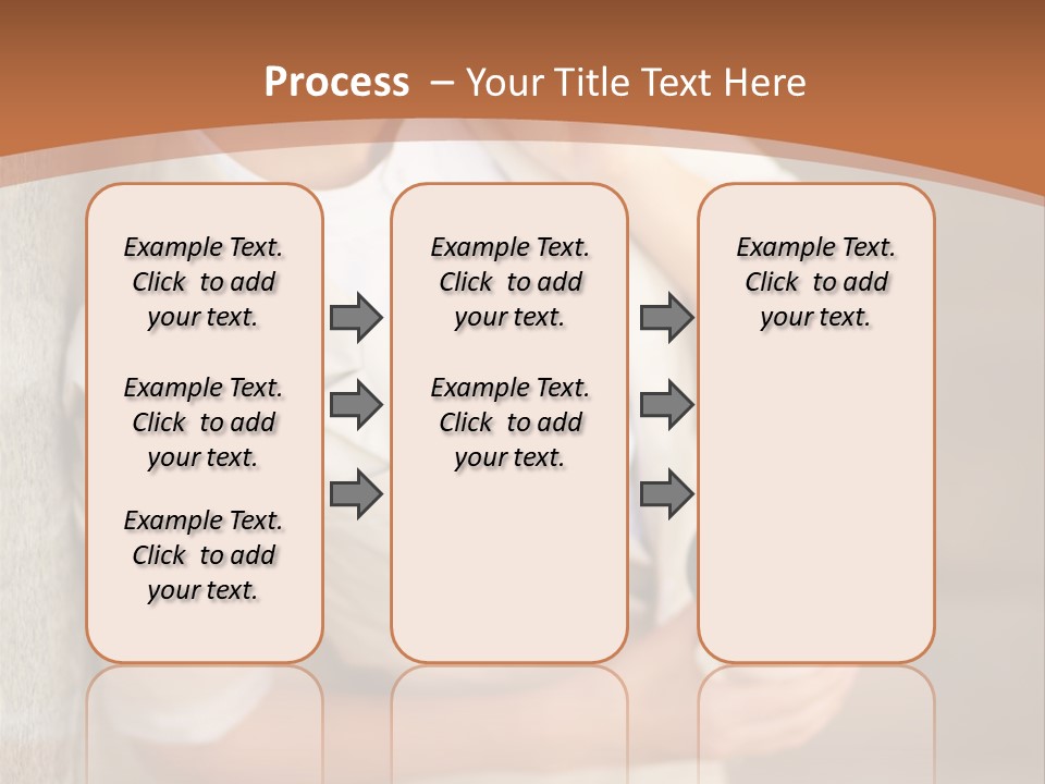 Success Female Cell PowerPoint Template