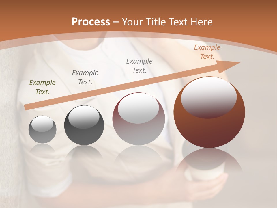 Success Female Cell PowerPoint Template