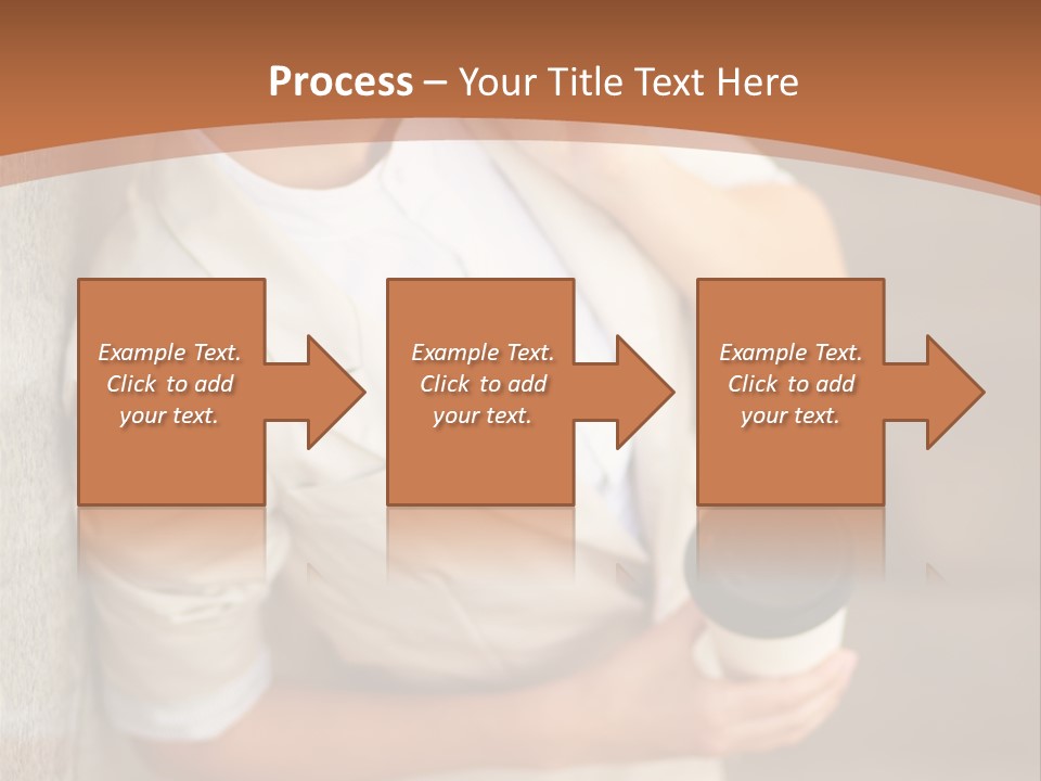 Success Female Cell PowerPoint Template