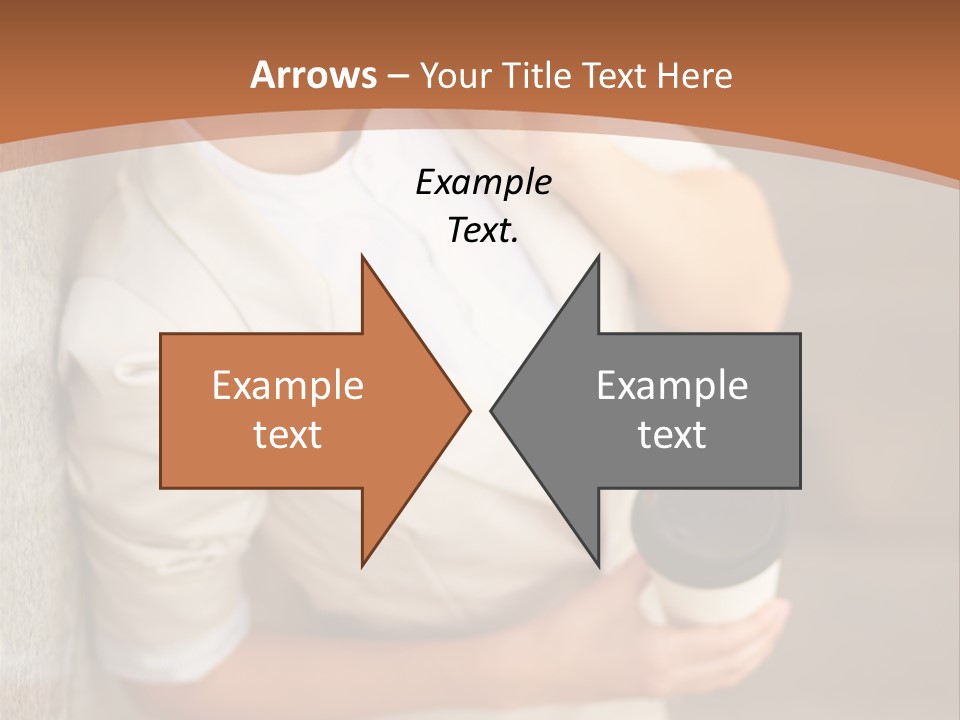 Success Female Cell PowerPoint Template