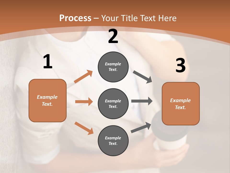 Success Female Cell PowerPoint Template
