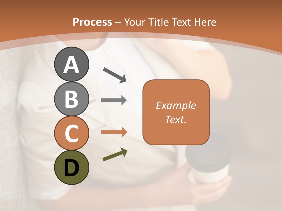 Success Female Cell PowerPoint Template