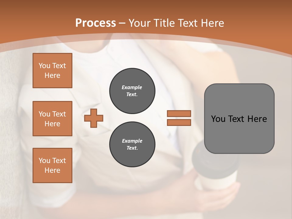 Success Female Cell PowerPoint Template