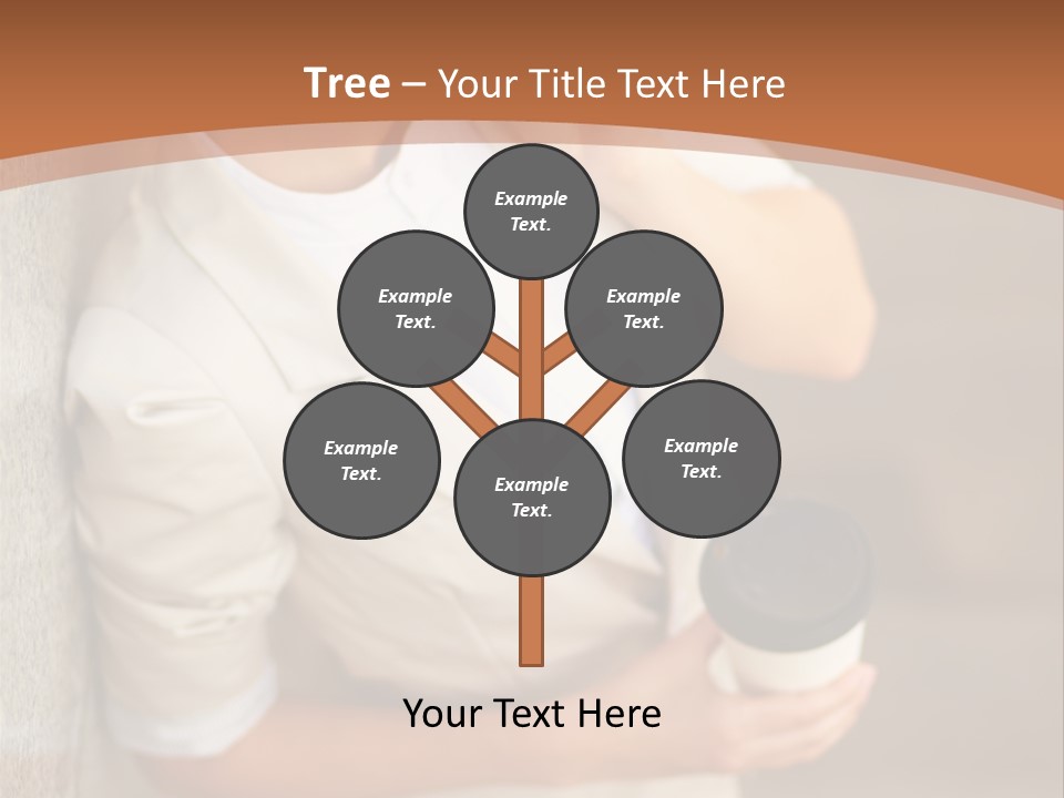 Success Female Cell PowerPoint Template