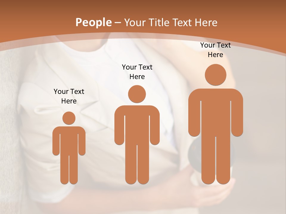 Success Female Cell PowerPoint Template