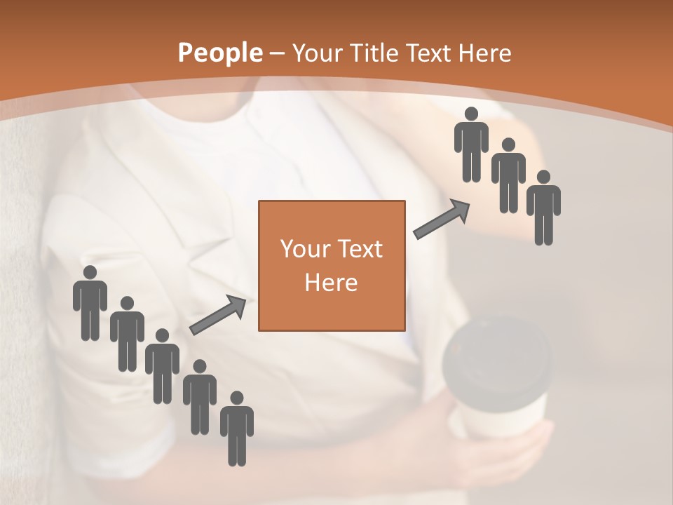 Success Female Cell PowerPoint Template